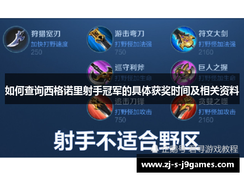 如何查询西格诺里射手冠军的具体获奖时间及相关资料